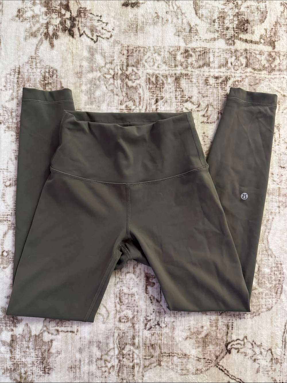 lululemon athletica Kids Olive Green Performance Leggings